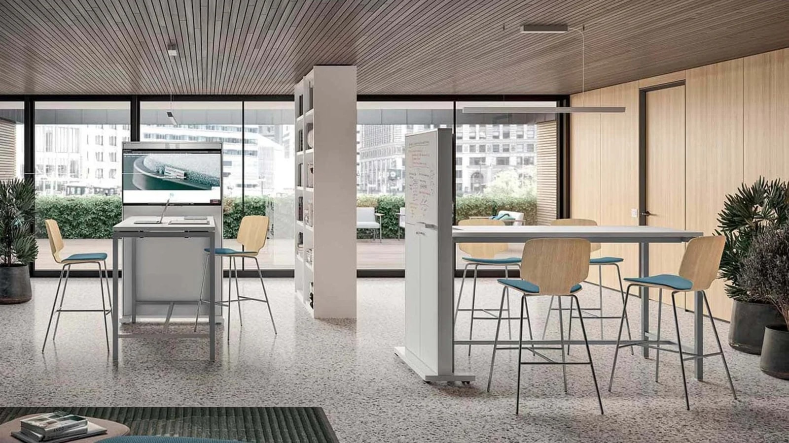 diseño de interiores de oficina