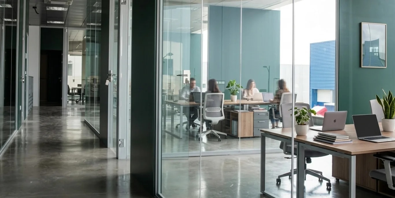 Espacios abiertos en oficinas