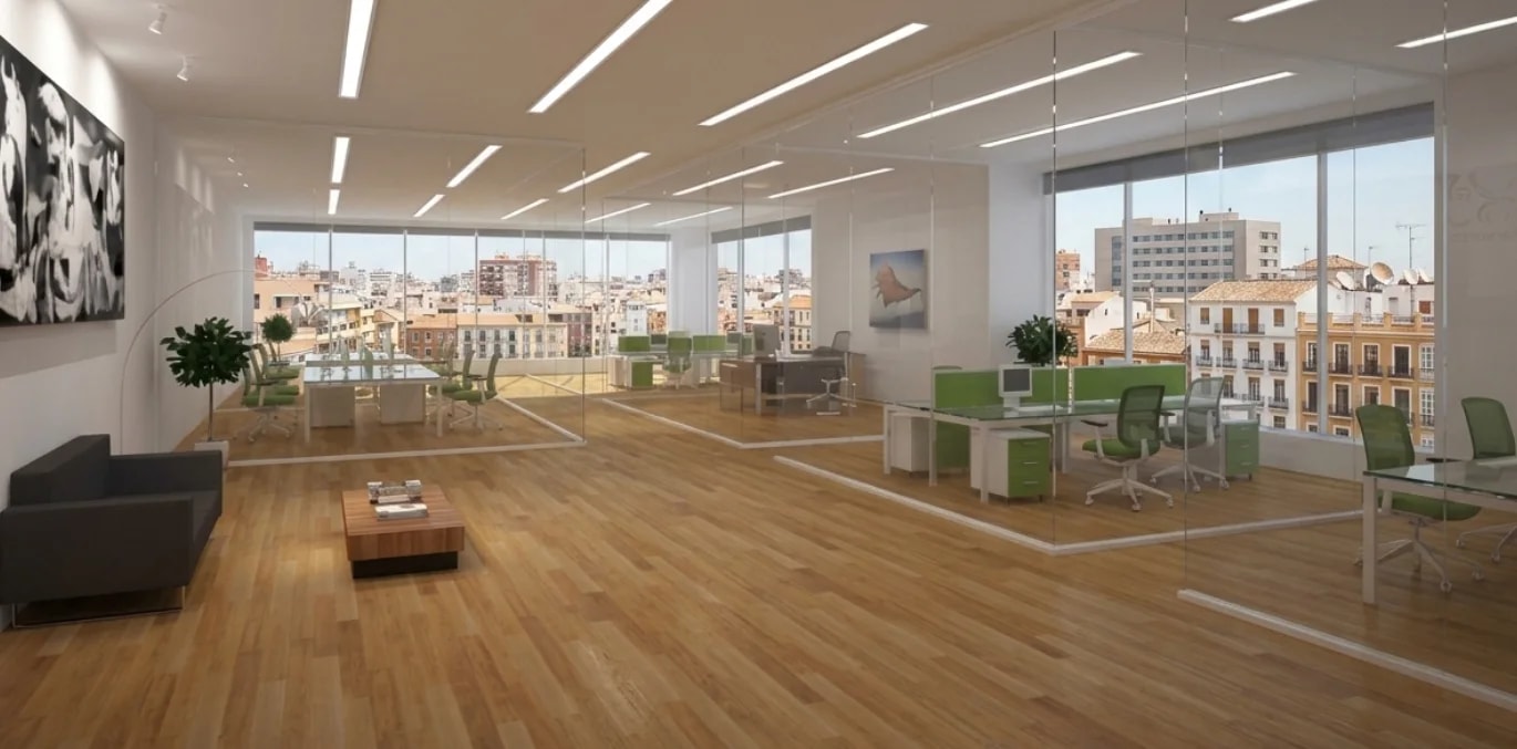 Oficinas con más luz natural y sensación d ebienestar